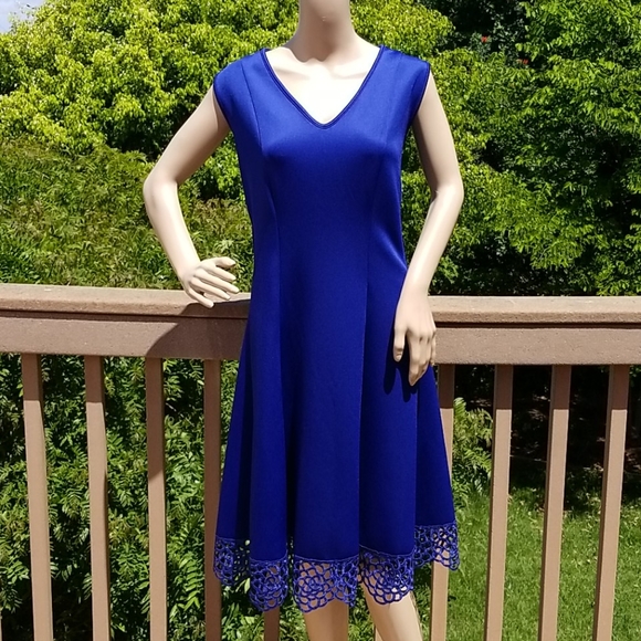 Liz Claiborne Dresses & Skirts - 🎉HP🎉  Liz Claiborne Royal Blue Dress  NWT